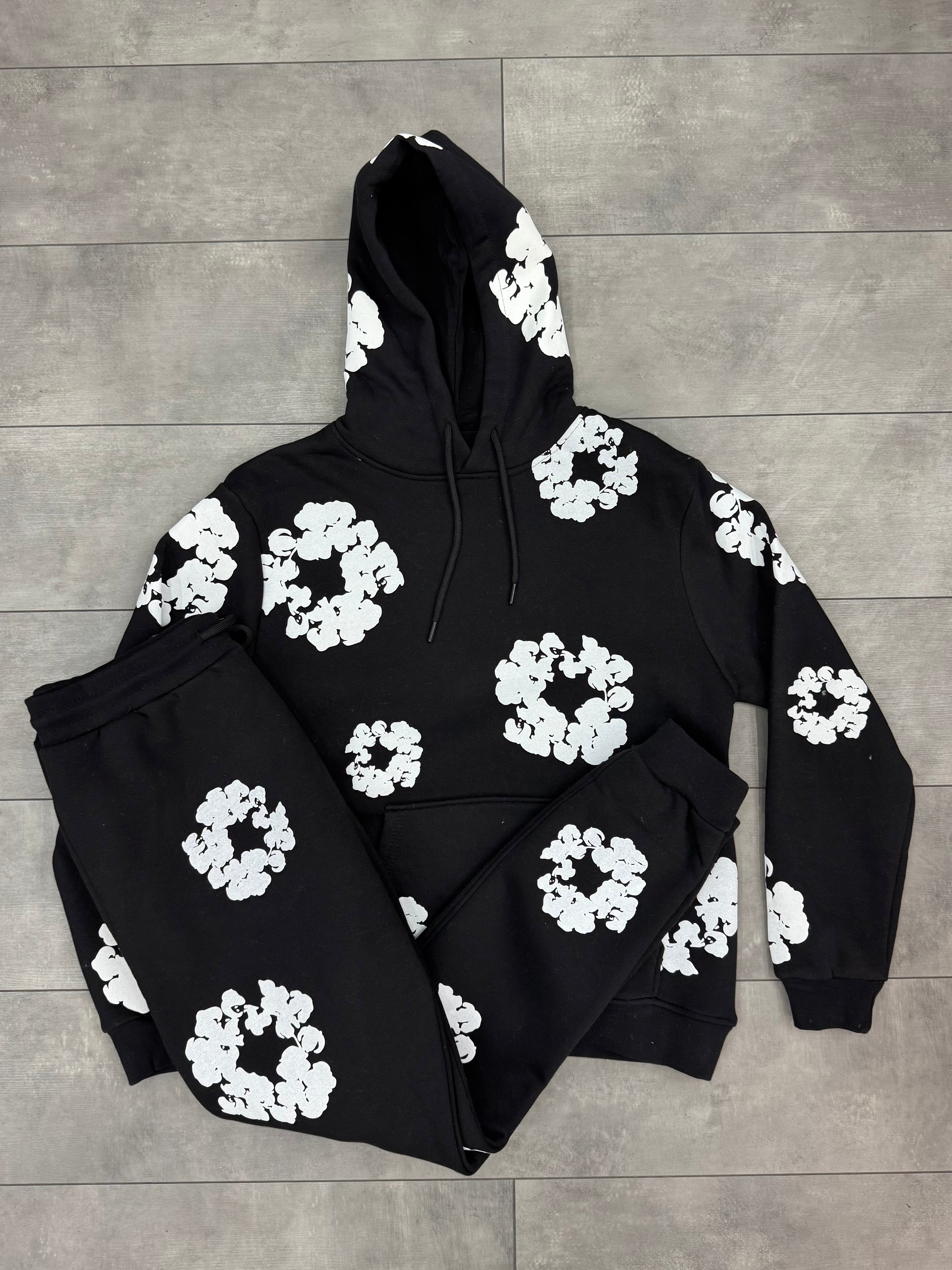 Ensemble Young Thug Noir : Flowers, Street & Légendaire