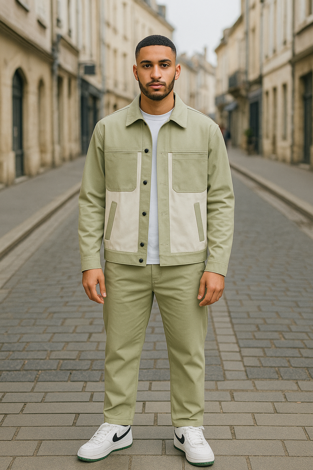 Ensemble GALLARDO Beige – Flow propre & Bizness discrets