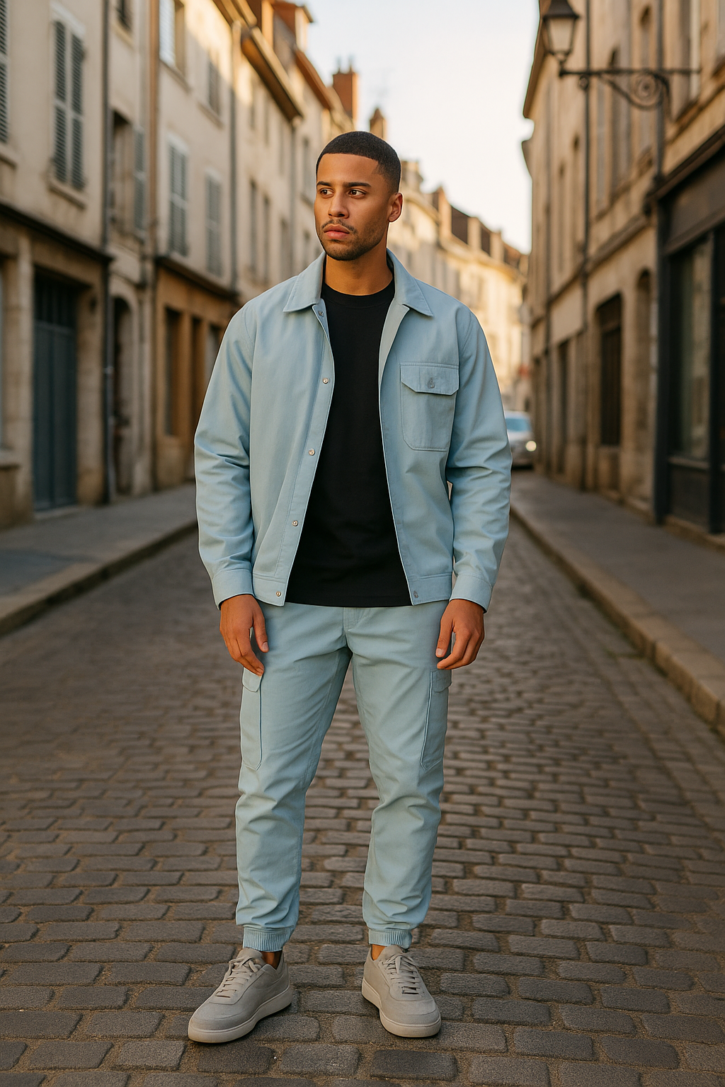 Ensemble OMAR Bleu - Tactique, Street & Légendaire