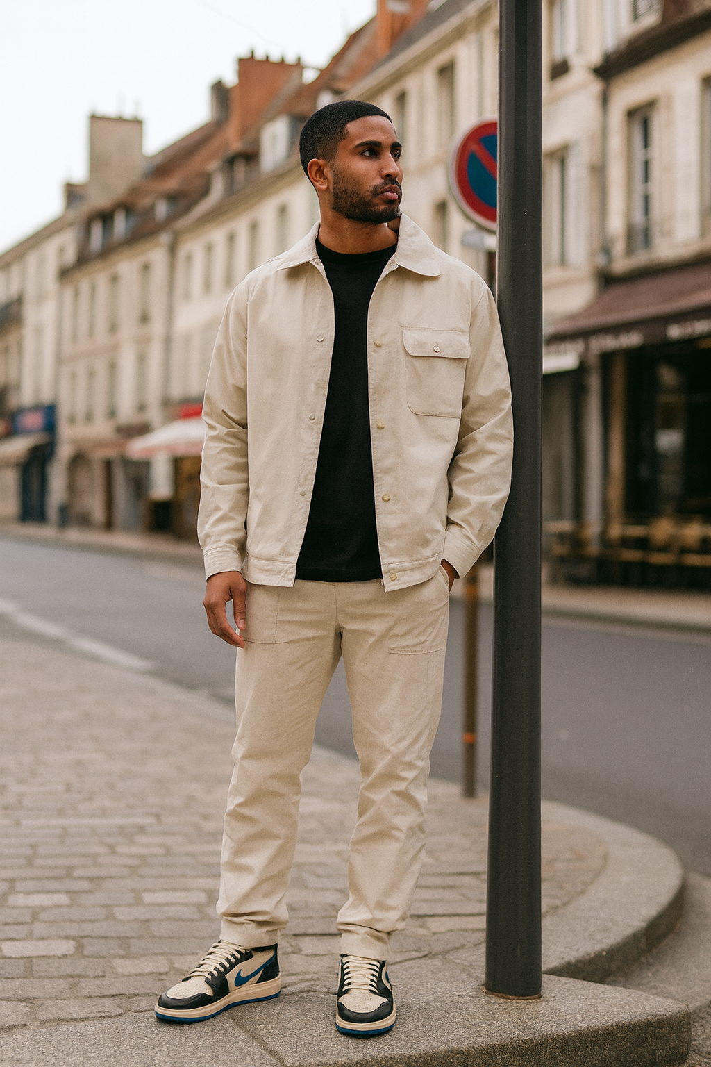 Ensemble OMAR Beige - Tactique, Street & Légendaire