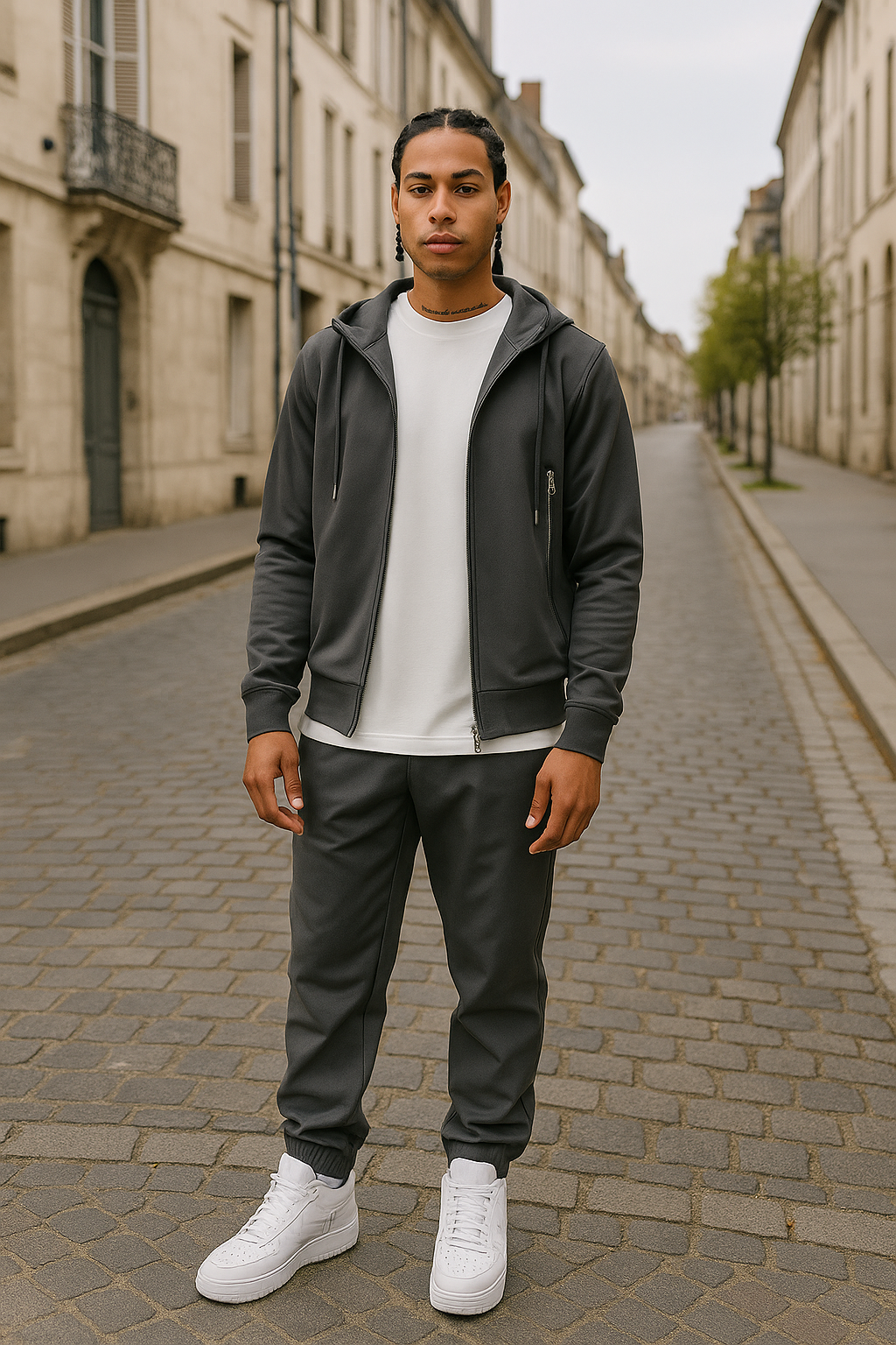 Jogging J-Gotti Gris – New York & Street