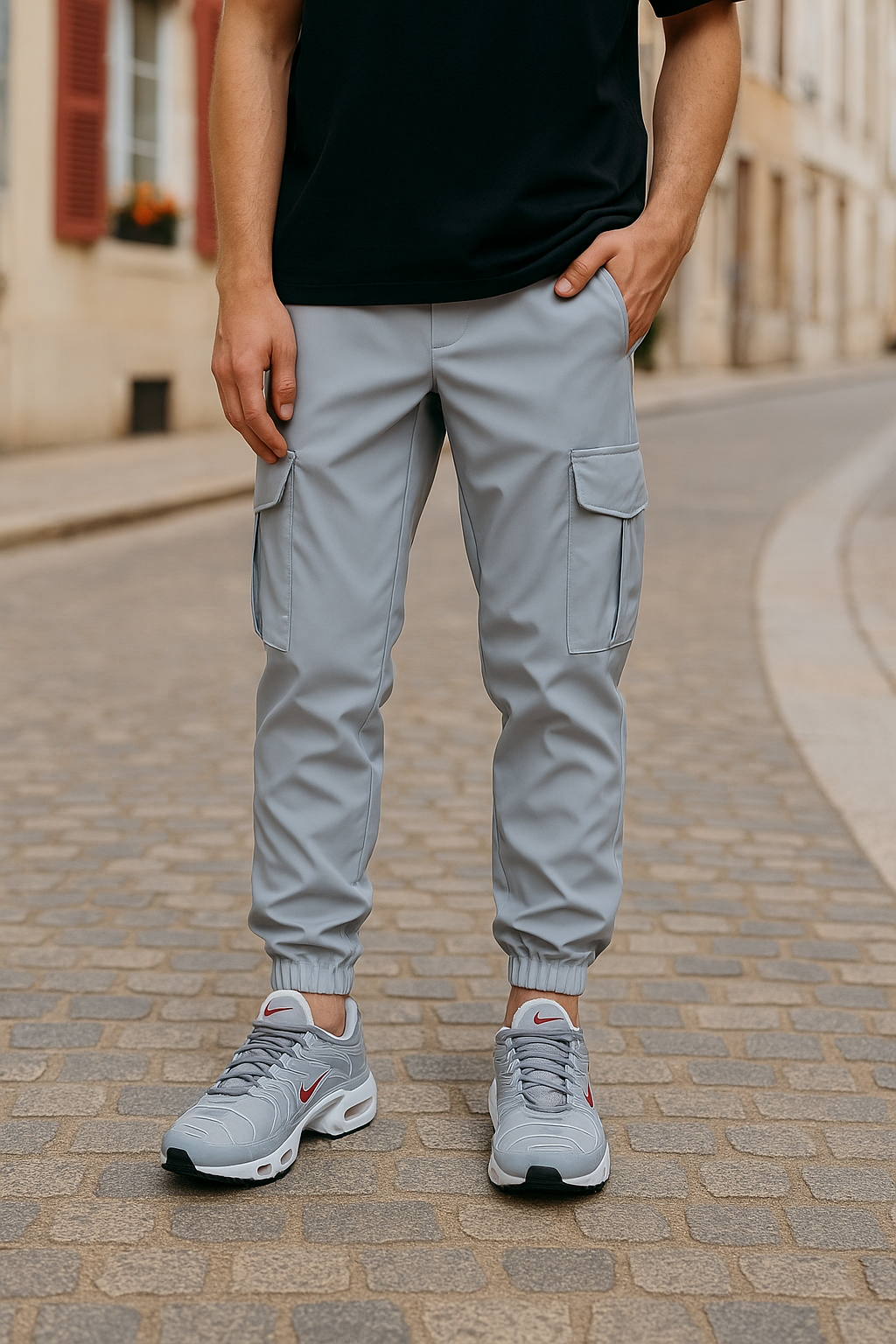 Cargo Paris Gris -La Signature du Bitume Parisien