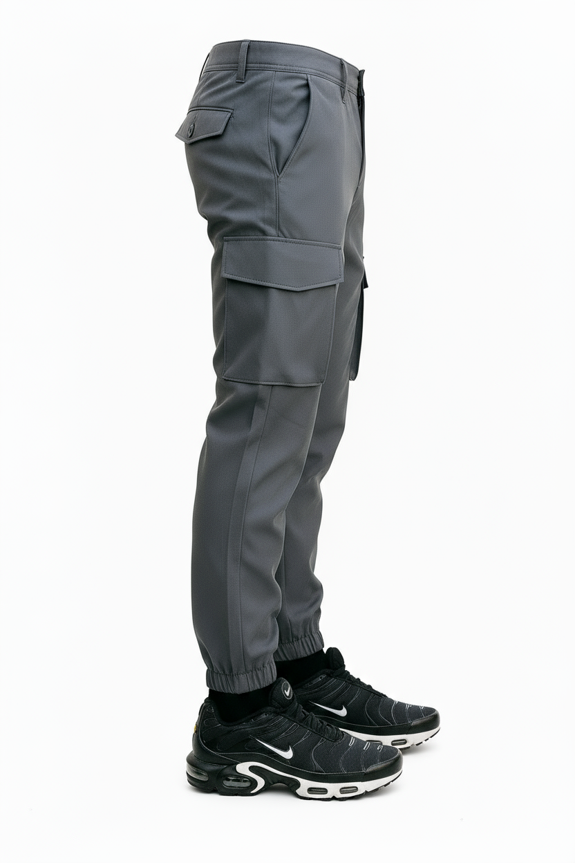Cargo Paris Antracite : Coupe SlimFit & Streetwear Moderne
