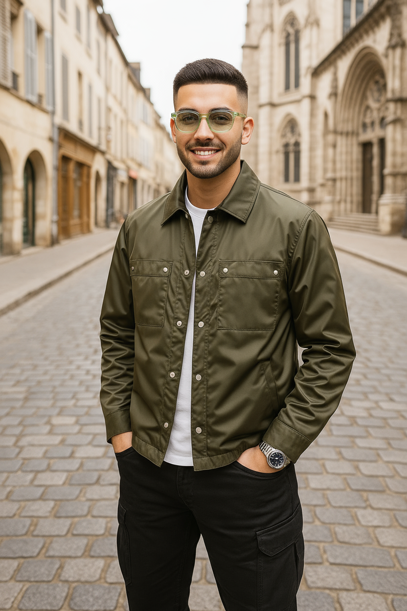 Veste Berlin Kaki – Attitude & Style Pur