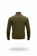 Pull col roulé Barcelone Kaki : Minimalisme & Elégance