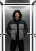Doudoune Moscou Grise : Coupe droite & Chic and Urban