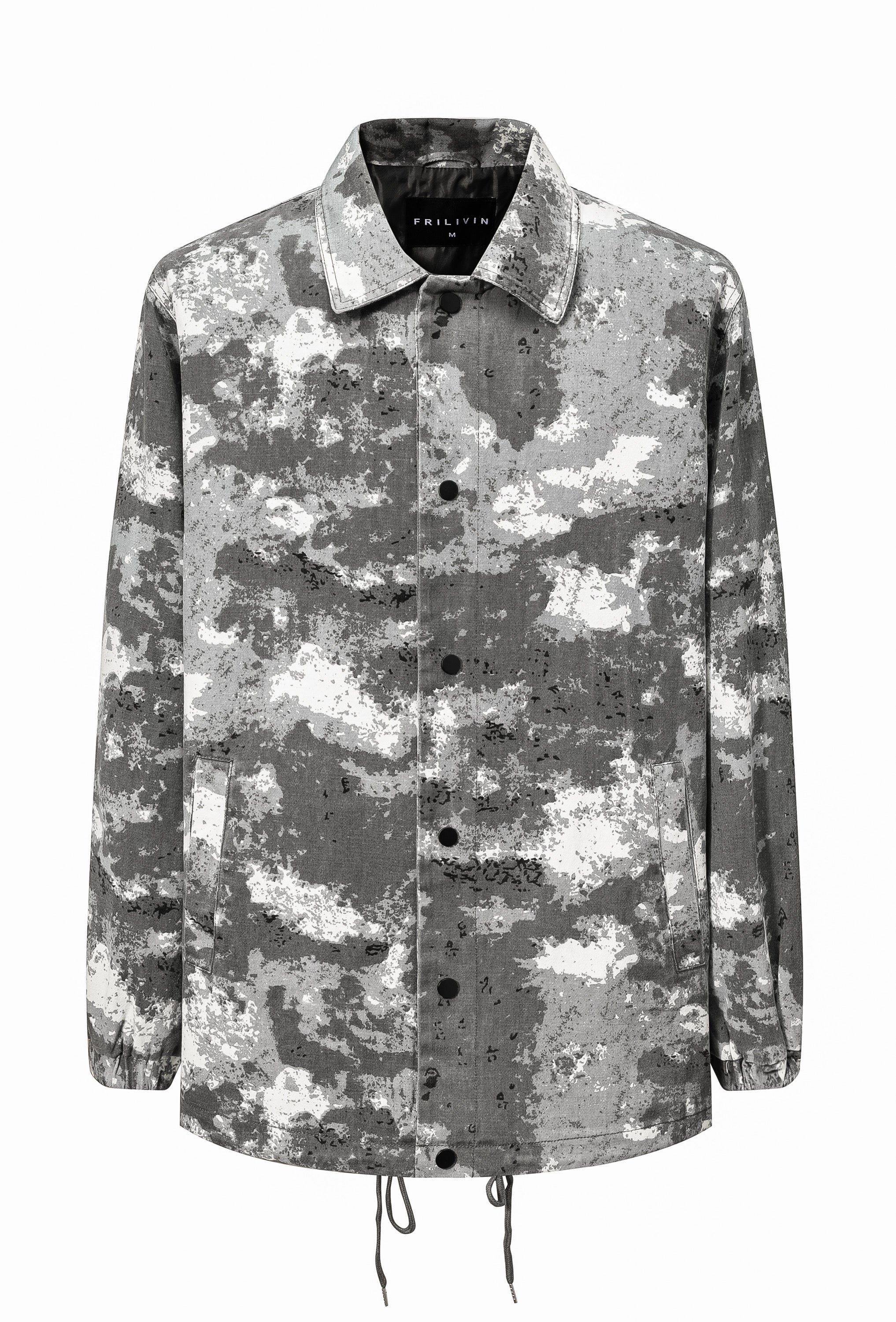 Veste Varsovie Grise - Style Militaire Street