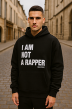 Sweat I am Not The Rapper Noir : Style urbain à Slogan