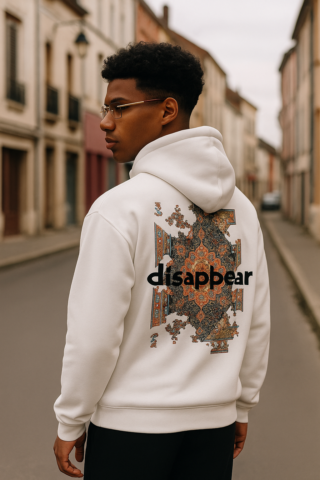 Sweat Istanbul Blanc - Hoodie Style et Calligraphie