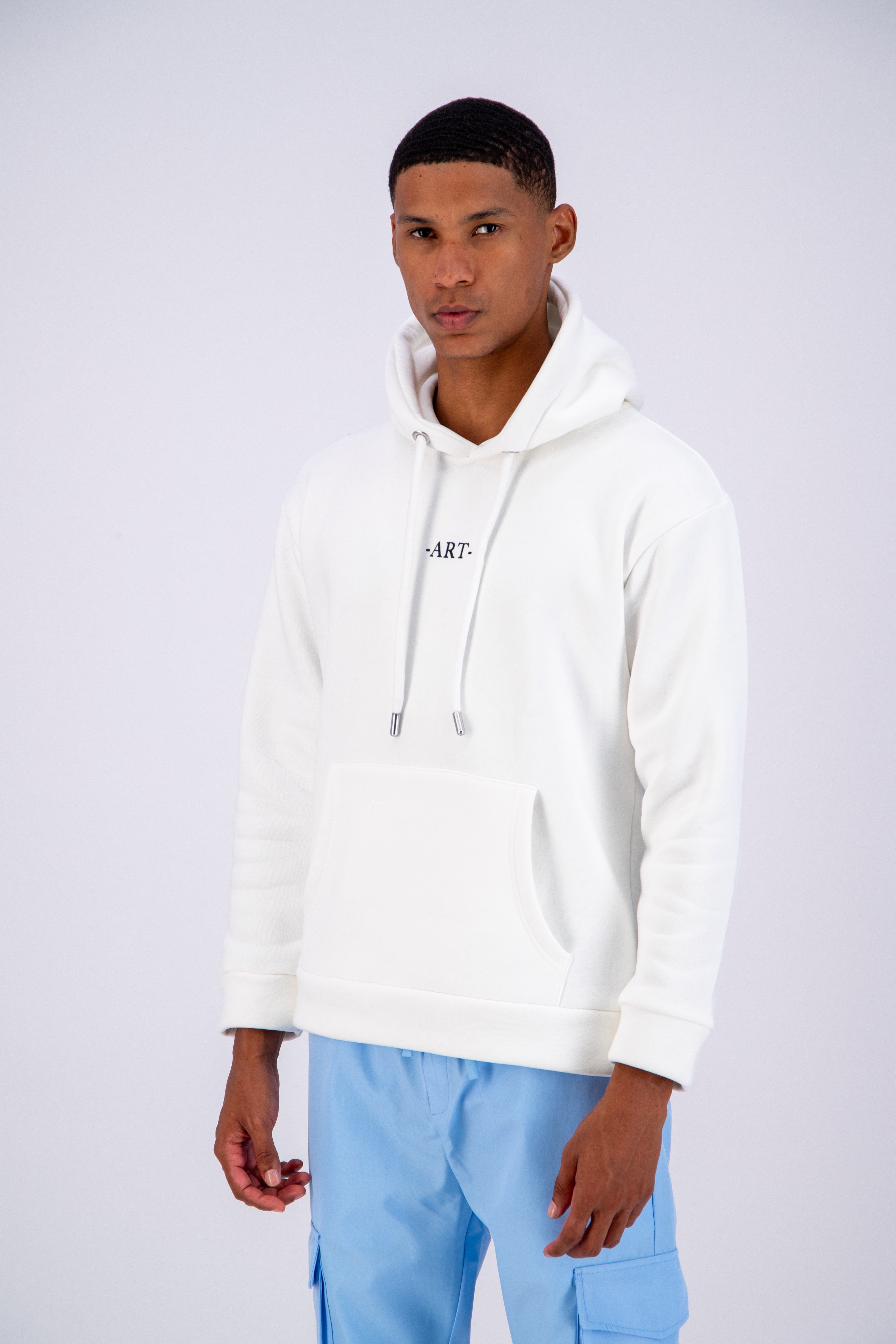 Sweat Van Gogh Blanc : Coupe oversize & Style artistique