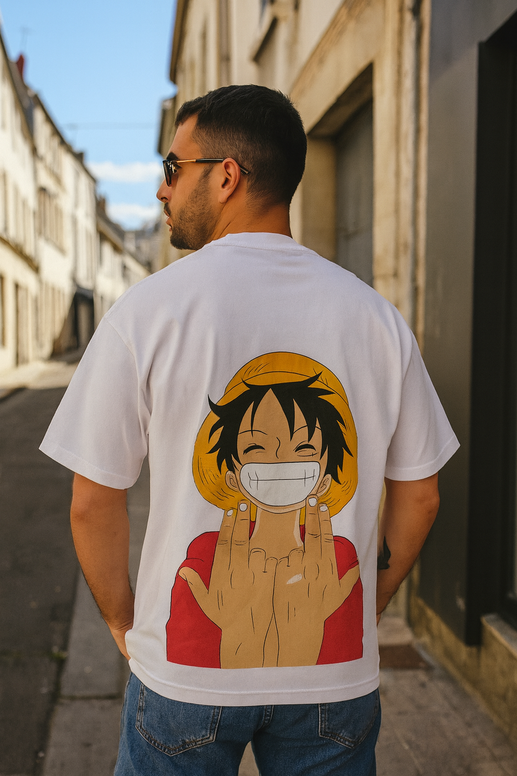 T-SHIRT Leufi chapeau de paille - Fait le J