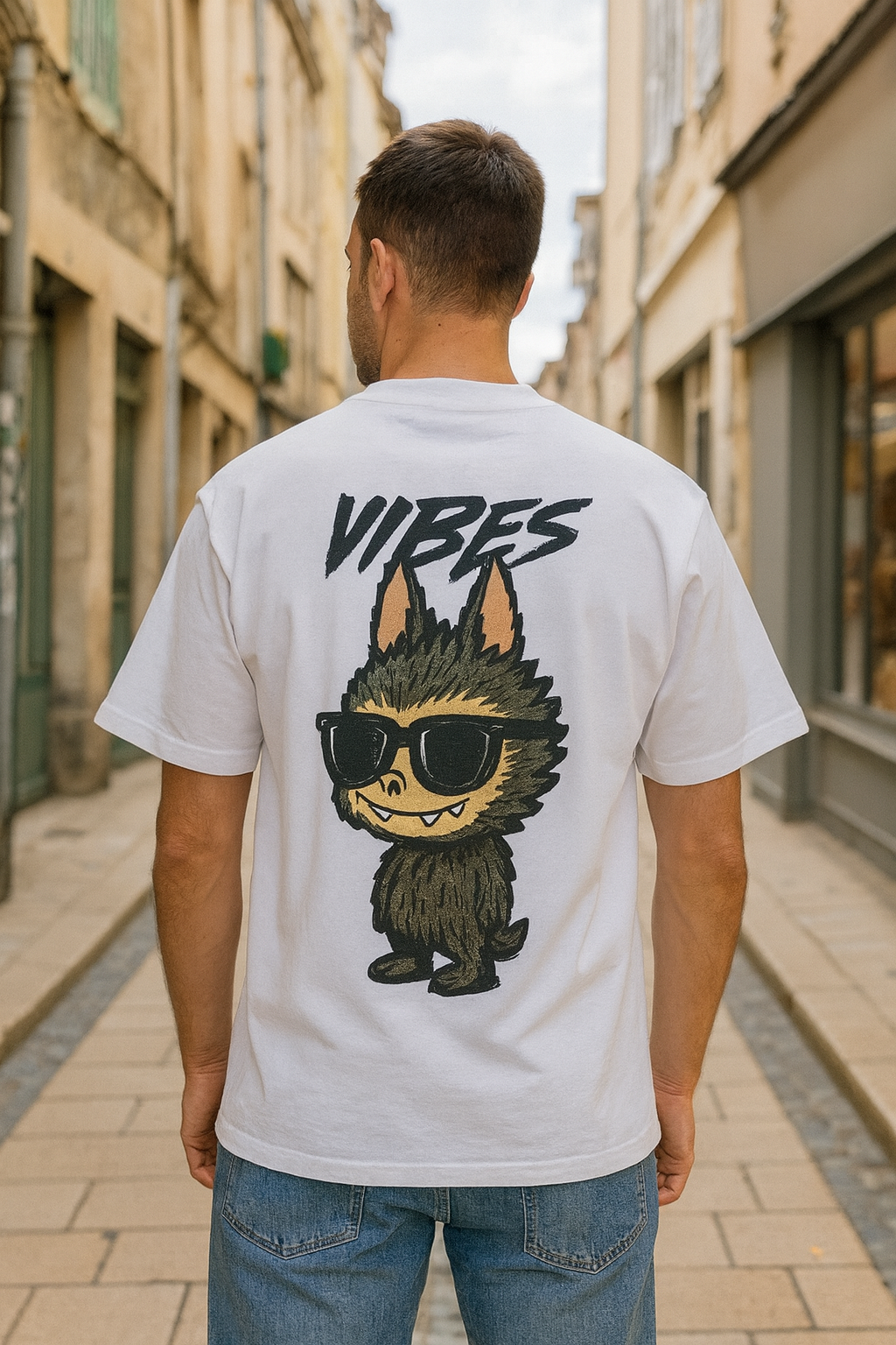 T-shirt Labubu Blanc – Style mode et virale