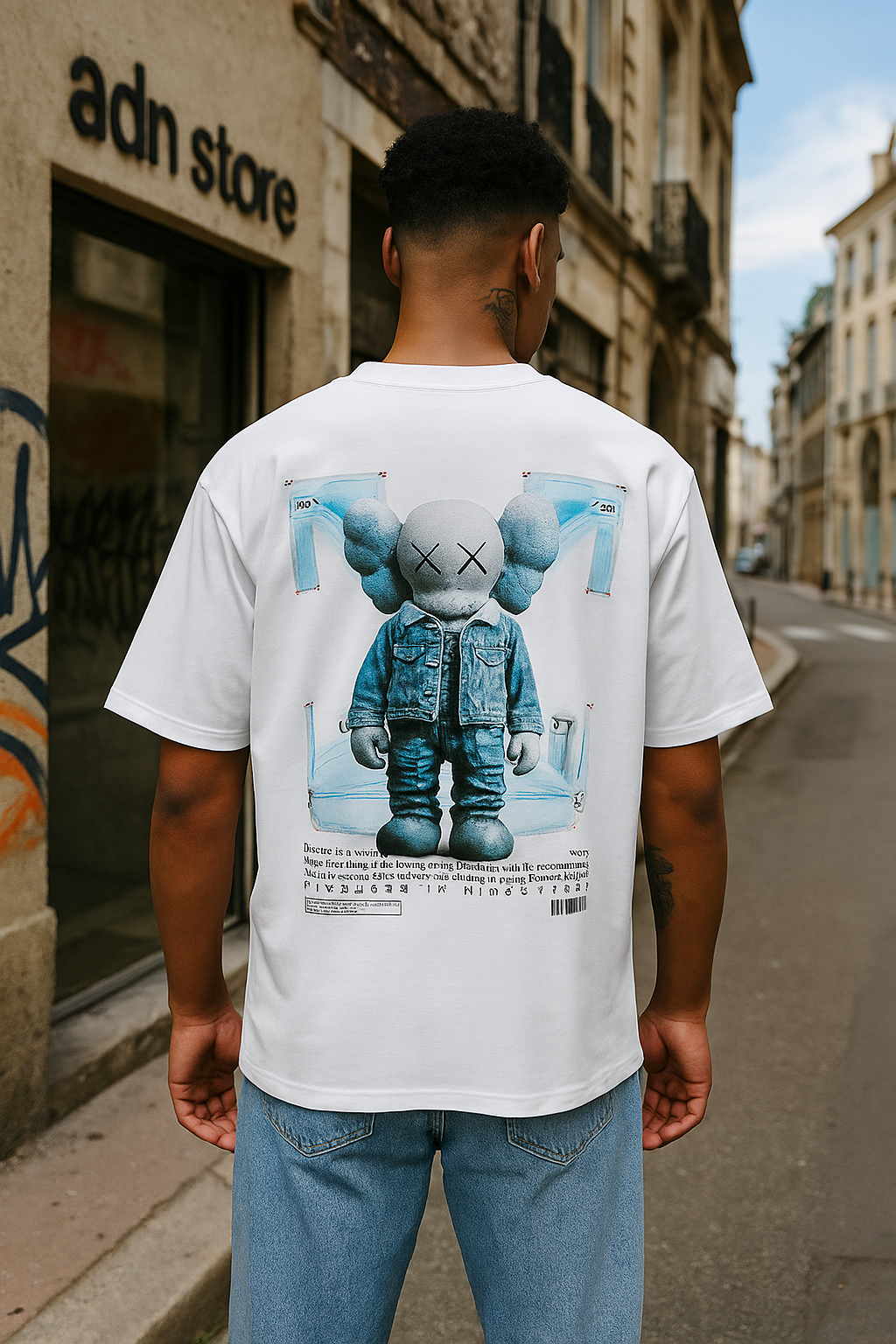 T-SHIRT Kaws Gangsta