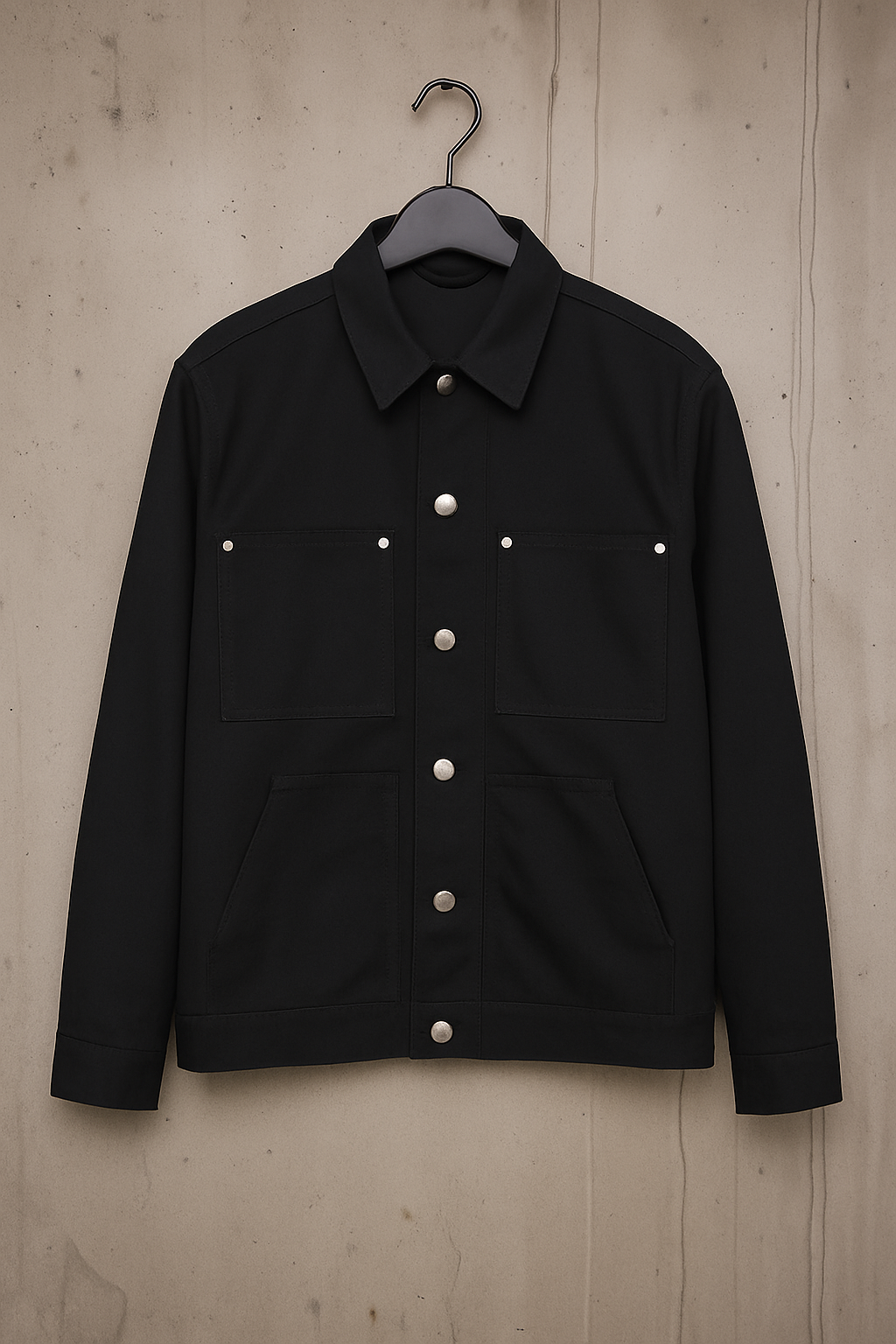 Veste Berlin Noir – Militaire Attitude & Style Pur
