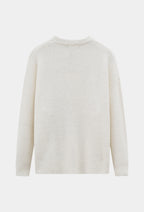 Pull Ottawa blanc : Coupe Oversize & Style White Ice