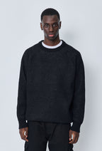 Pull Montréal Noir : Coupe oversize & Uni Chill