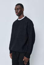 Pull Montréal Noir : Coupe oversize & Uni Chill