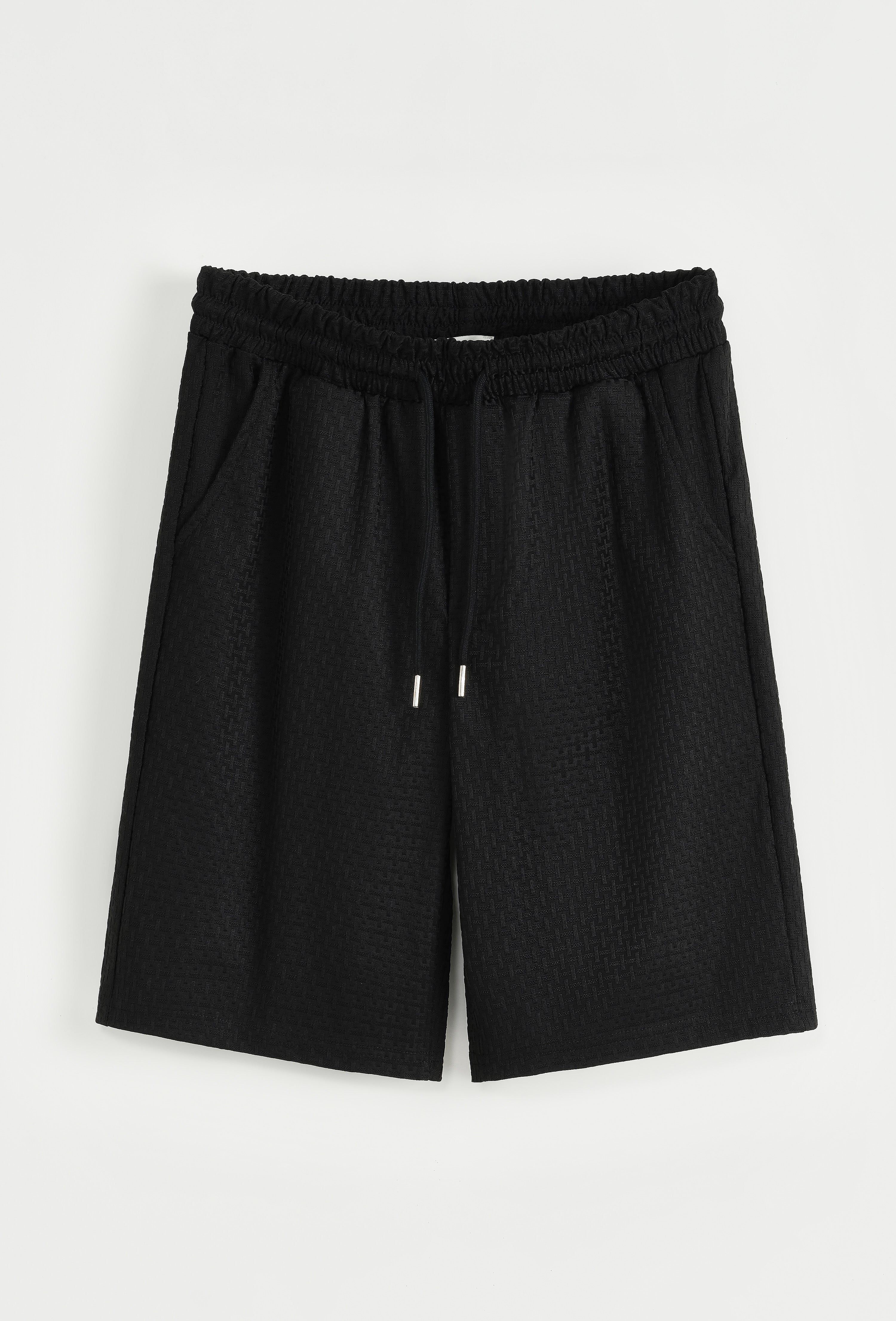 Ensemble Short Marco Mouly Noir – Le calme du gentleman