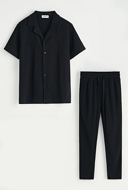 Ensemble Pantalon Frank Abagnale Noir – Le faux calme du gentleman