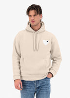Sweat LOVE Beige : Coeur Blanc & Style minimaliste