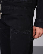 Ensemble Dillinger Noir : Urban jeans & Prestance