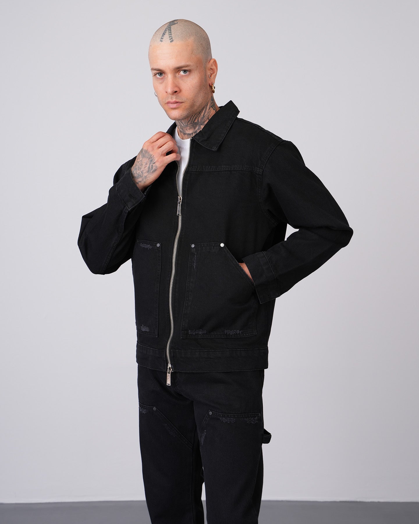 Ensemble Dillinger Noir : Urban jeans & Prestance