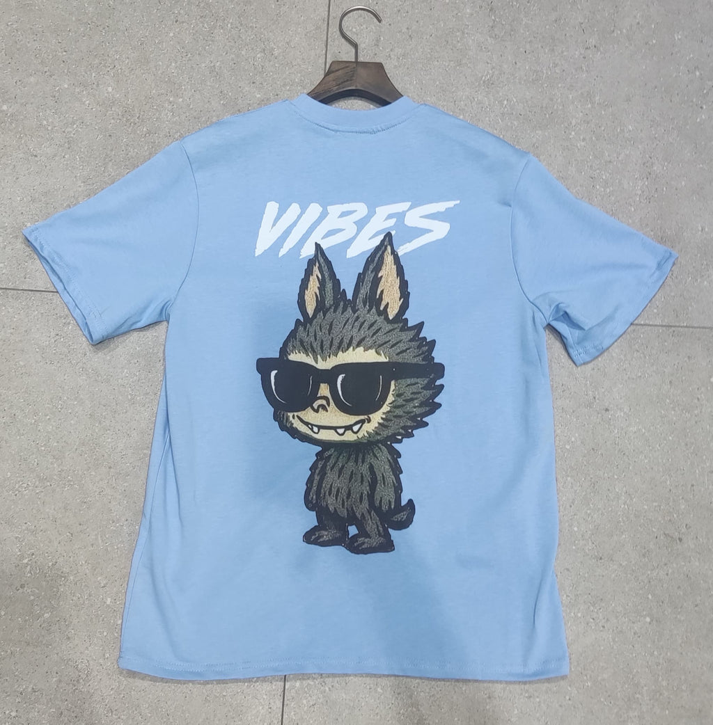 T-shirt Labubu Bleu – Style mode et virale