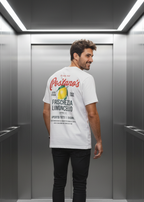 T-shirt Positanos Blanc : Coupe droite & Style minimaliste