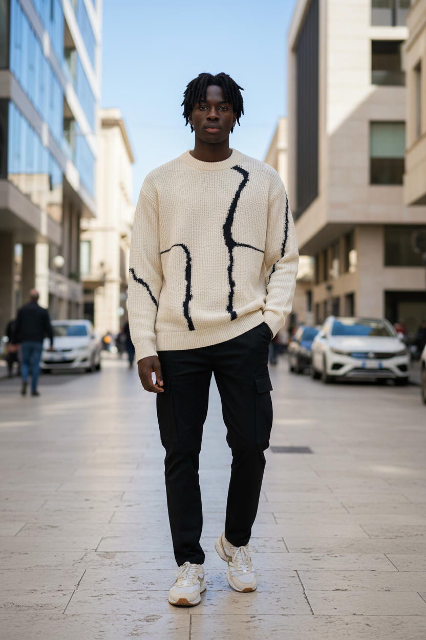 Pull Palerme Beige - Chaleur mode dans la ligne