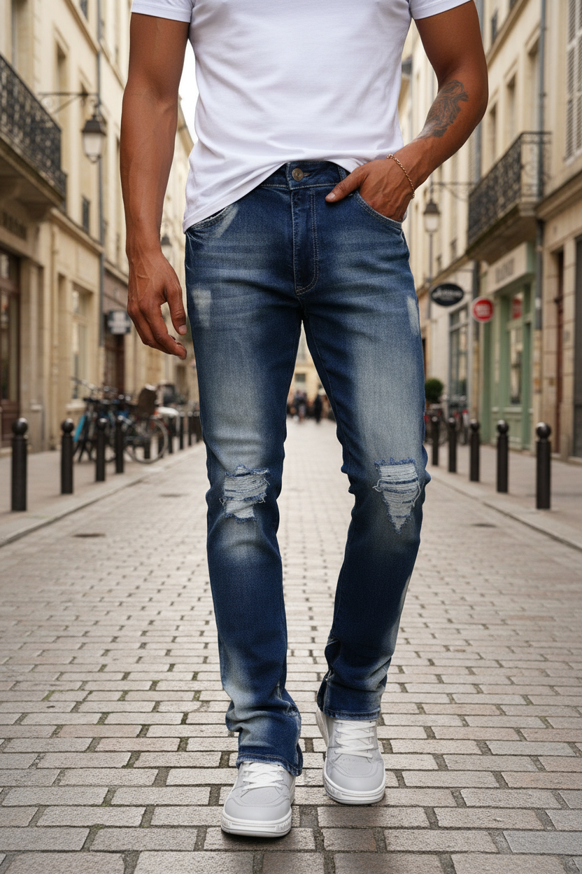 Jean Memphis Edition – Denim Destroy FitSlim