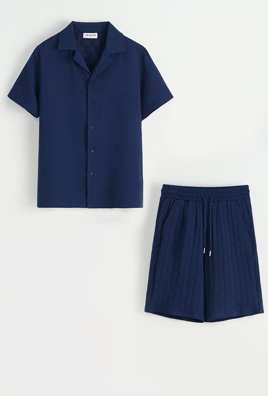 Ensemble Short El Chapo Bleu – Tresses et Style