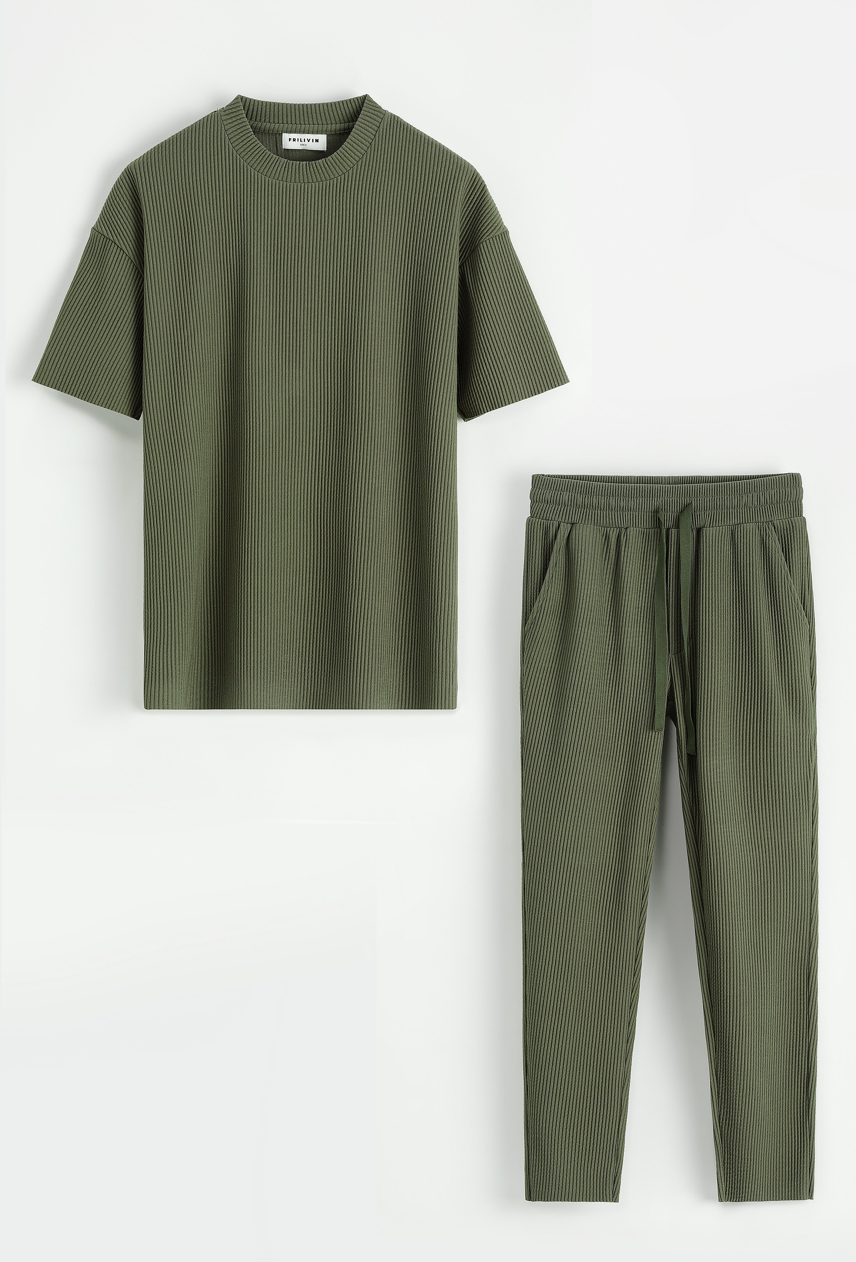 Ensemble Tommy Shelby Vert – Street Wear Côtelé