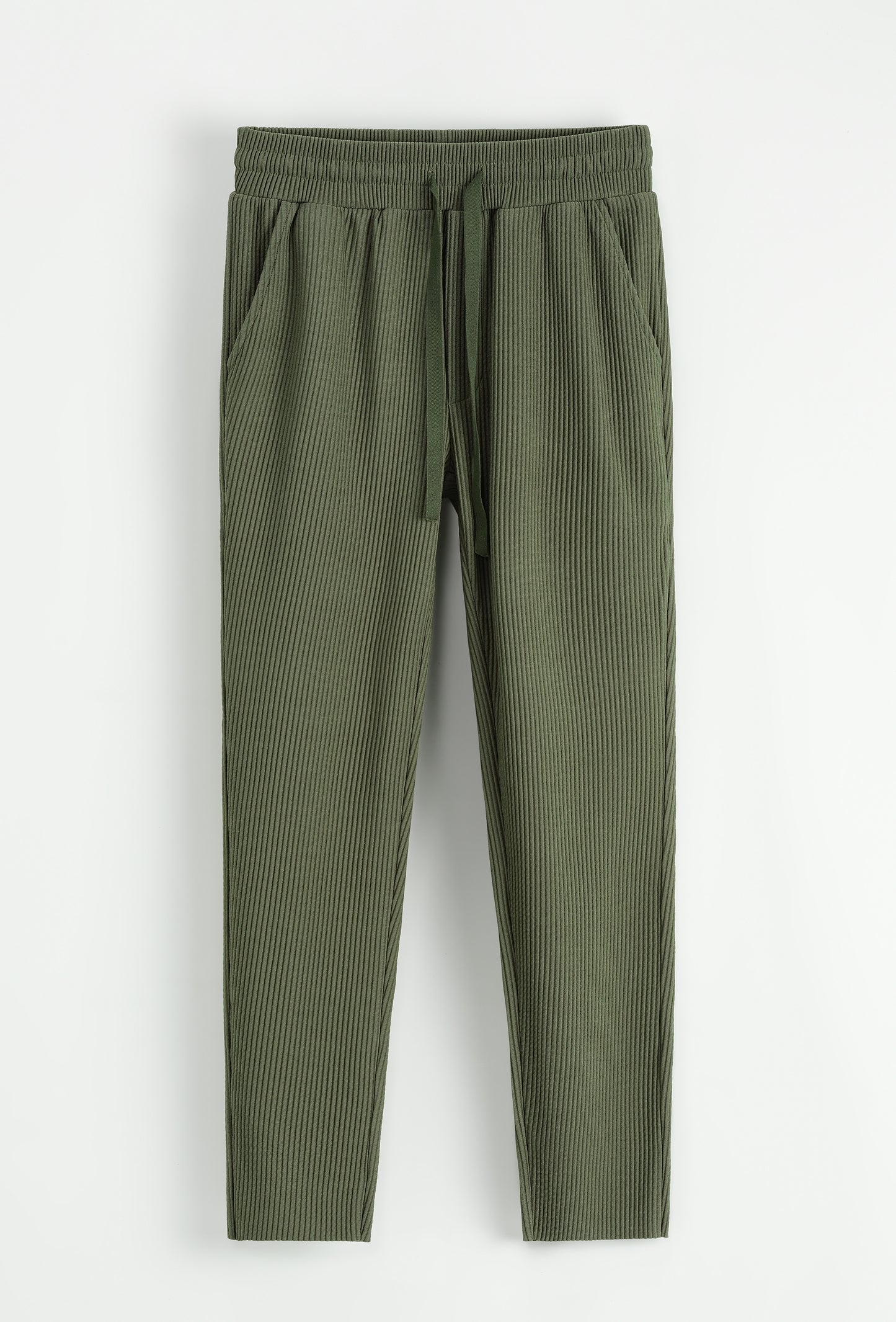 Ensemble Pantalon Tommy Shelby vert Kaki – Streetwear Côtelé