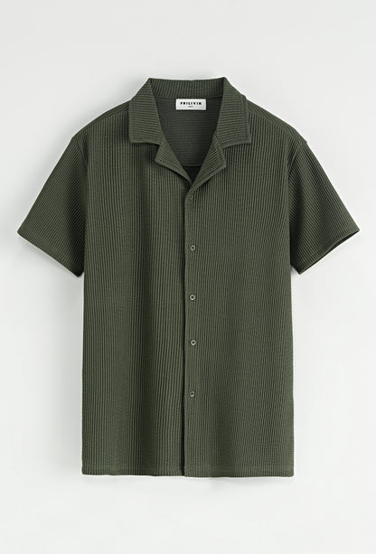 Ensemble Short Frank Abagnale Kaki – Le calme du gentleman
