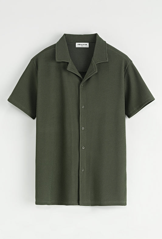 Ensemble Short Frank Abagnale Kaki – Le calme du gentleman