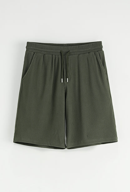 Ensemble Short Frank Abagnale Kaki – Le calme du gentleman
