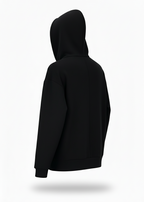 Sweat LOVE Noir : Coeur Gris & Style minimaliste