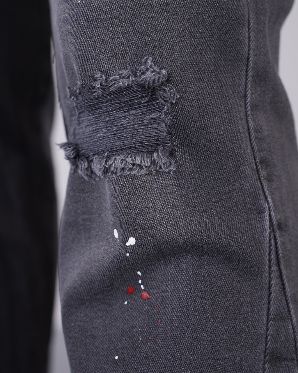 Jean Atlanta Edition – Denim Noir Streetwashed Straight