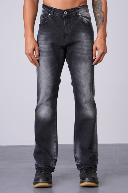 Jean Houston – Travis Scott Edition – Denim Destroyed Noir Straight
