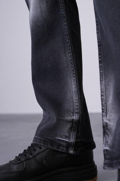 Jean Houston – Travis Scott Edition – Denim Destroyed Noir Straight