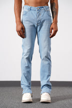 Jean Seattle Bleu Clair : FitSlim Zippé & Urban Daily
