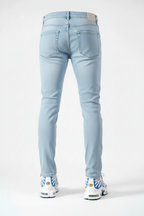 Jean Seattle Bleu Clair : FitSlim Zippé & Urban Daily