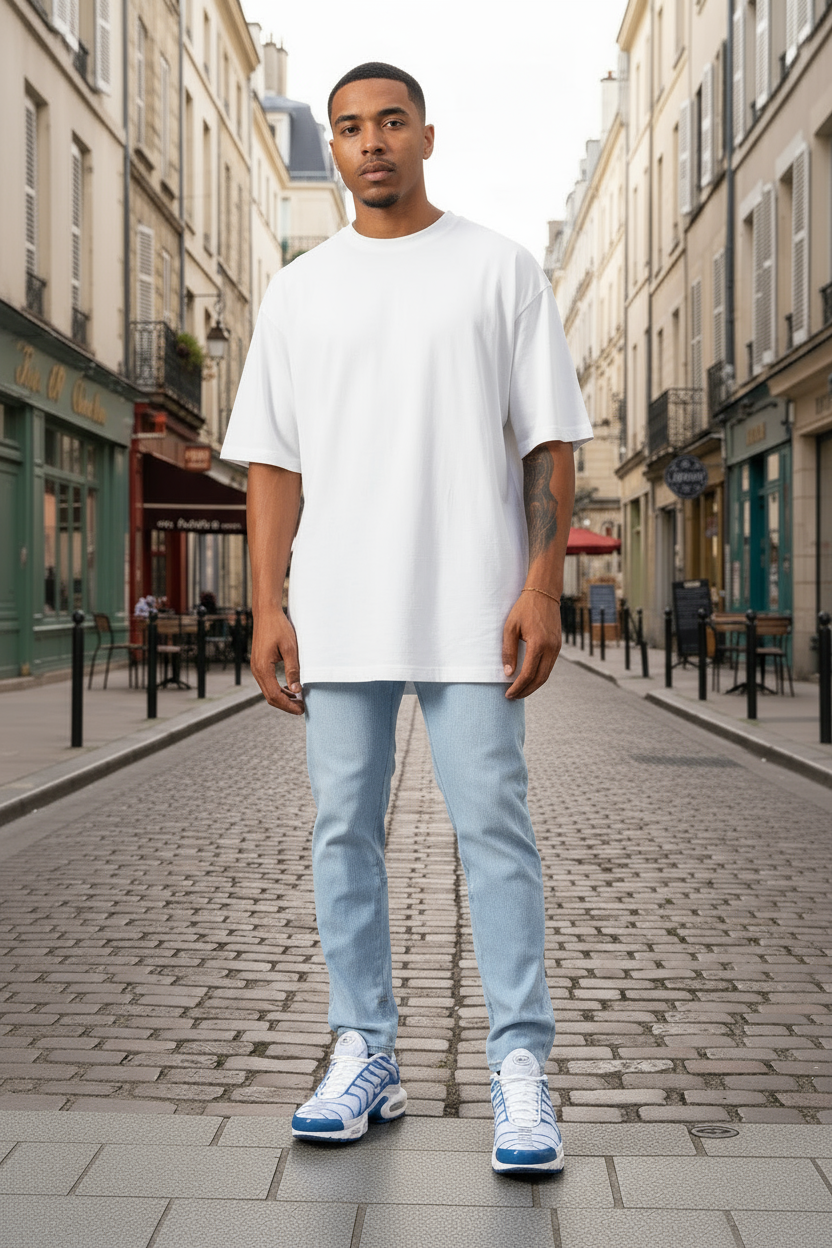 Jean Seattle Bleu Clair : FitSlim Zippé & Urban Daily