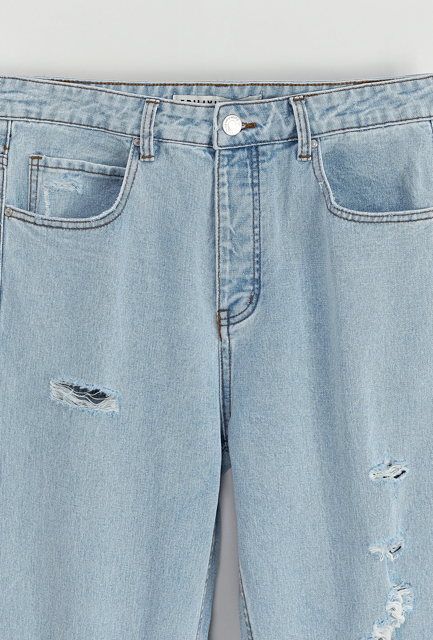 Jean New York – Jalen Edition – Large Denim Destroy Bleu