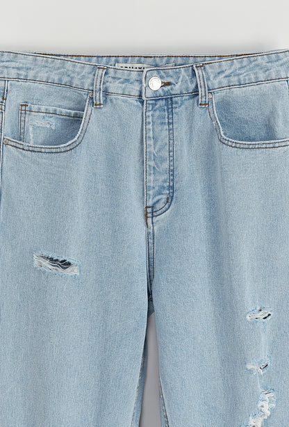 Jean New York – Jalen Edition – Large Denim Destroy Bleu