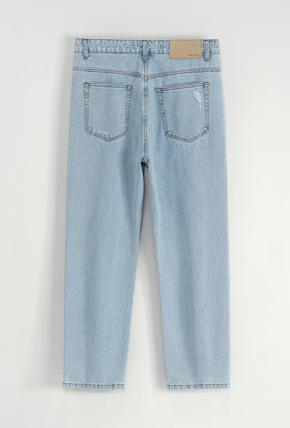 Jean New York – Jalen Edition – Large Denim Destroy Bleu