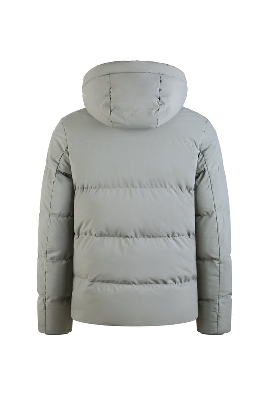 DOUDOUNE CAPUCHE AB6741Q VERT