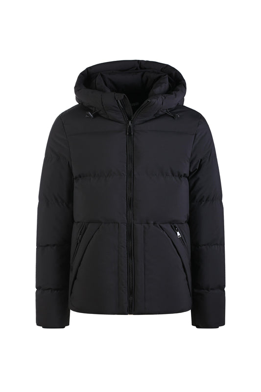 DOUDOUNE CAPUCHE AB6741Q NOIR