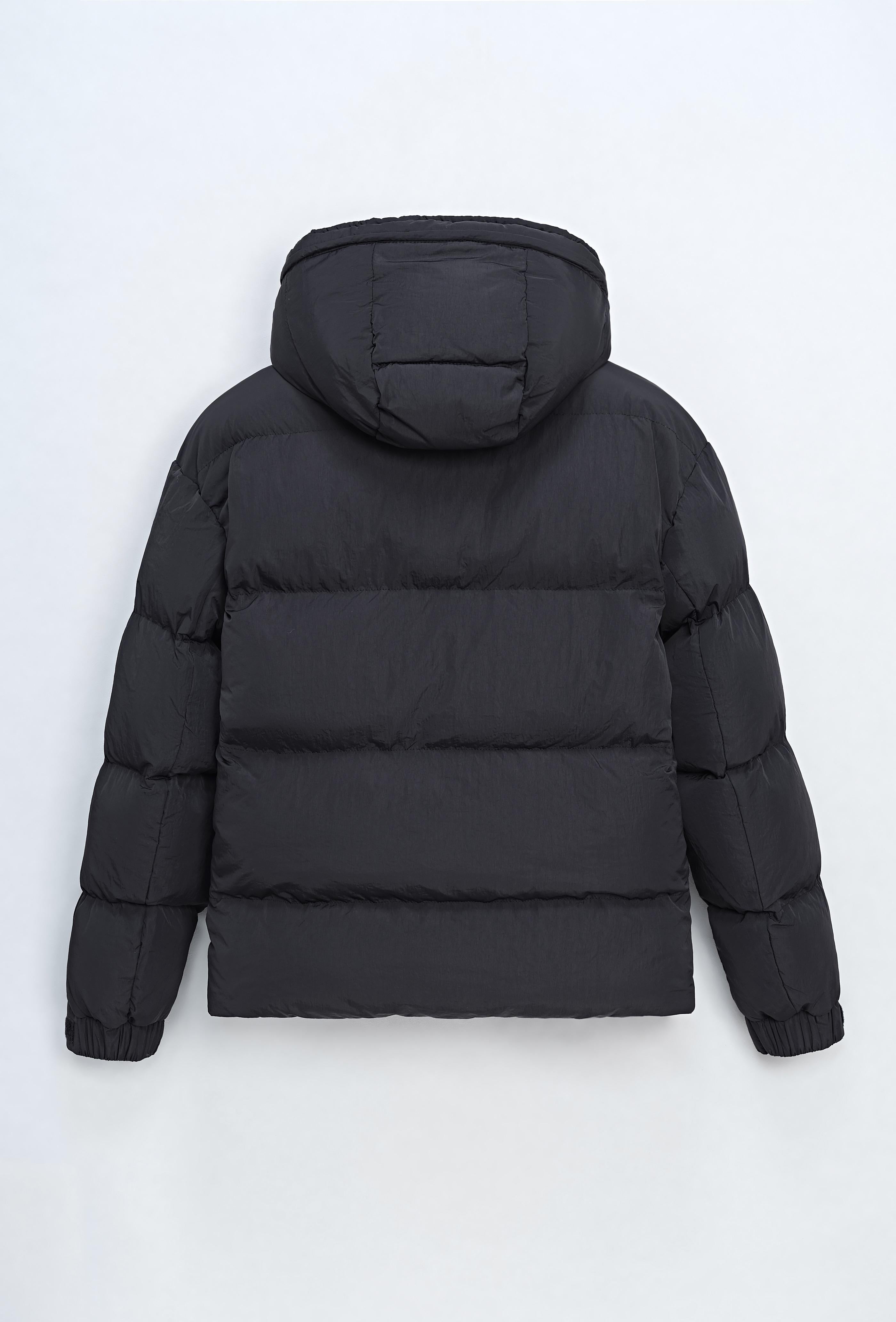 Doudoune Copenhague Noir : Épaisse & Chic