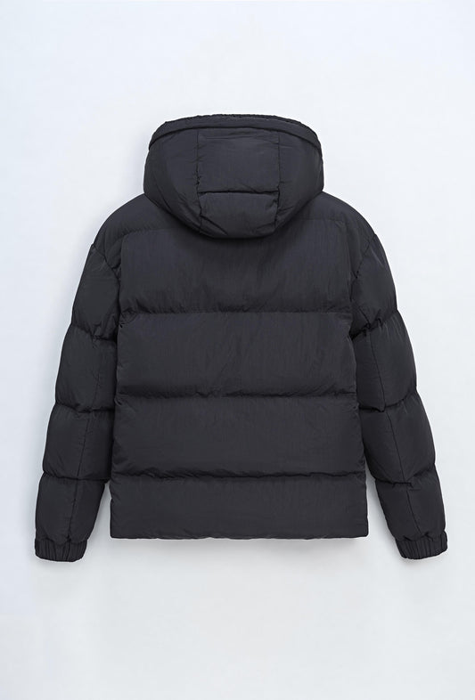 DOUDOUNE CAPUCHE AB6741Q NOIR